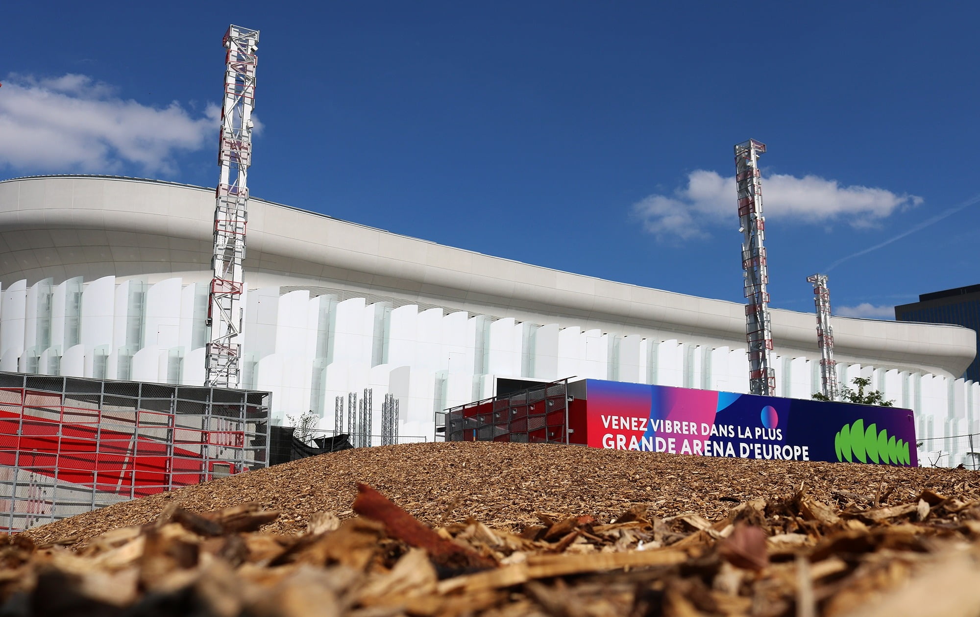 Paris La Défense Arena,déploiement de l'identité visuelle,refonte du site web,déploiement d'une marque