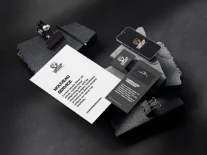 Offre start in point, mise en situation de l'identité visuelle de la carrosserie gignacoise