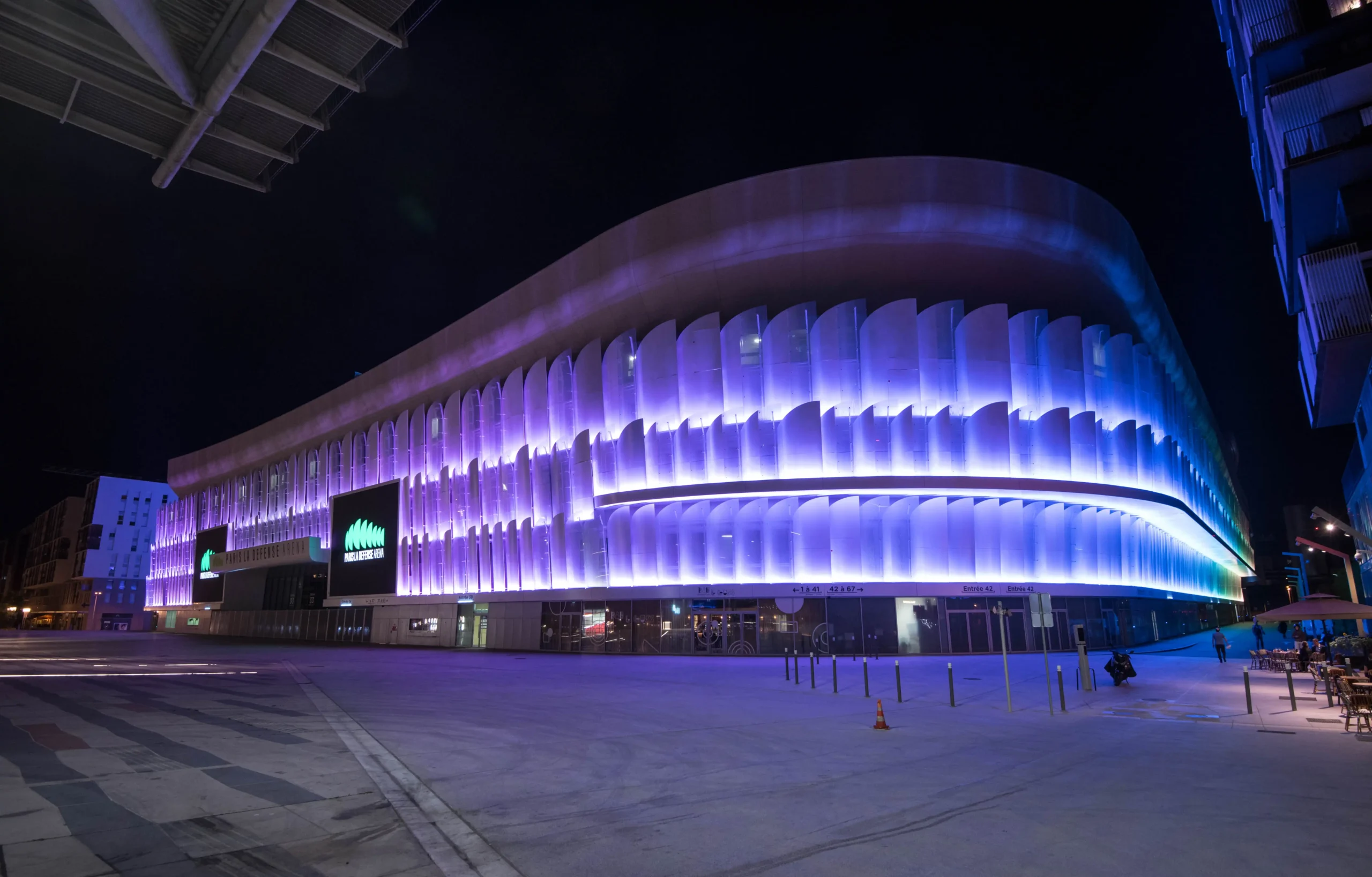 Paris La Défense Arena : Refonte du site web et déploiement de l’identité visuelle